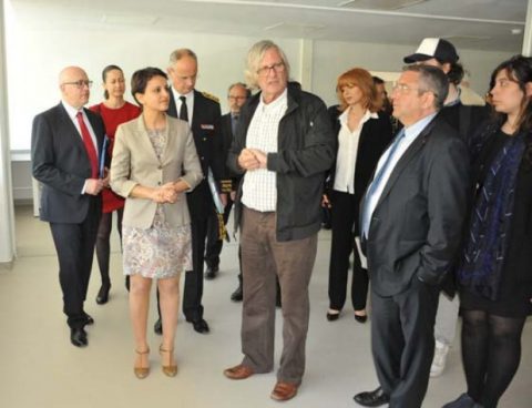 Visite de Najat Vallaud-Belkacem à l’IHU