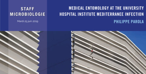 Medical entomology at the university hospital institute Mediterranee Infection