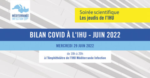 Bilan COVID à l’IHU – Juin 2022