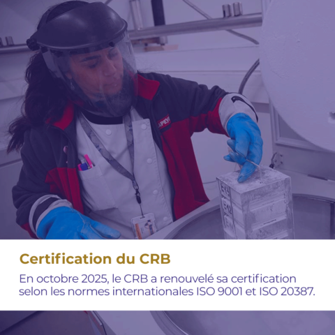 Certification du CRB