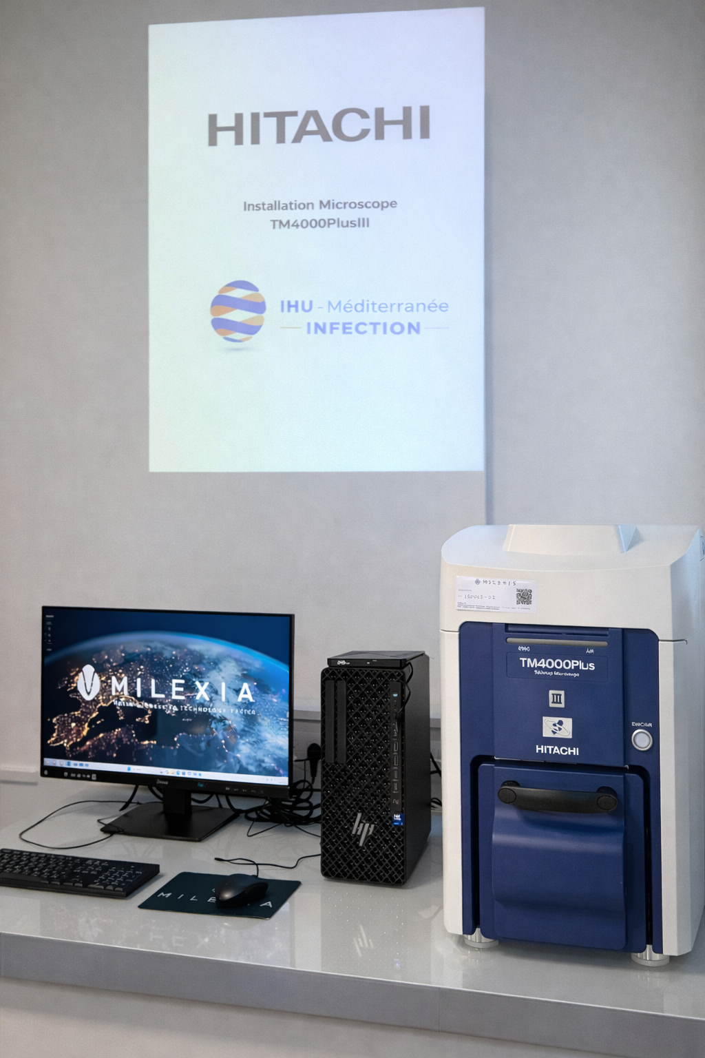 Laboratoire de microscopie électronique à balayage